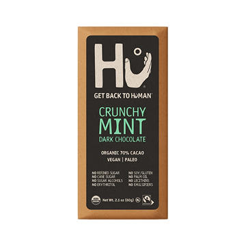 Hu Organic Crunchy Mint Dark Chocolate Bar