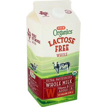 H-E-B Organics Lactose Free Whole Milk