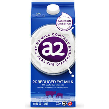 a2 Milk 2% Reduced Fat Milk