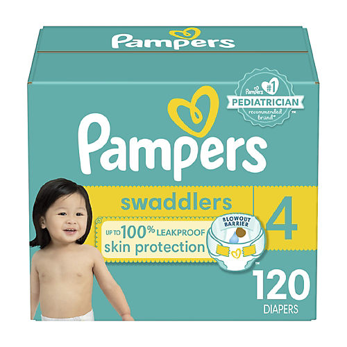 interview streepje zwaan Pampers Swaddlers Active Baby Diaper Size 3 - Shop Diapers at H-E-B