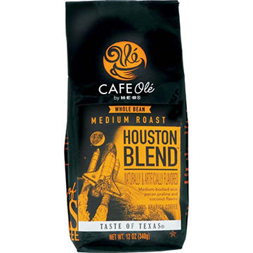 CAFE Olé by H-E-B Houston Blend Medium Roast Whole Bean Coffee