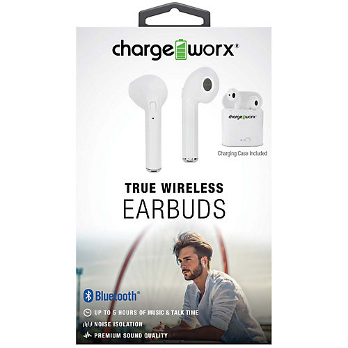 Chargeworx Bluetooth True Wireless Earbuds Shop Headphones