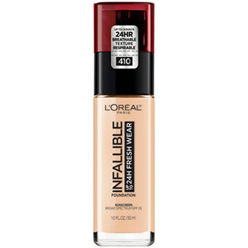 L'Oréal Paris Infallible 24 Hour Fresh Wear Foundation - 410 Ivory