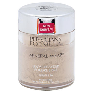 Physicians Formula Mineral Wear Mineral Wear Loose Powder SPF 16 Translucent Lite