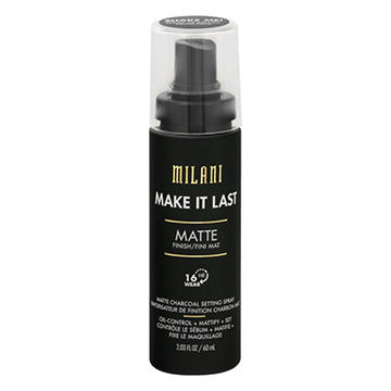Milani Make It Last Matte - Matte Finish Charcoal Setting Spray