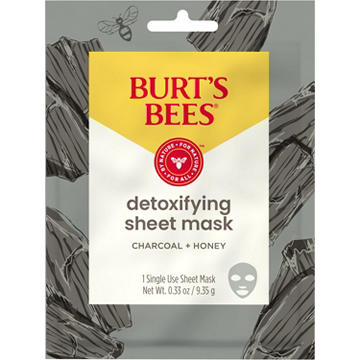 Burt's Bees Detoxifying Facial Sheet Mask - Charcoal + Honey
