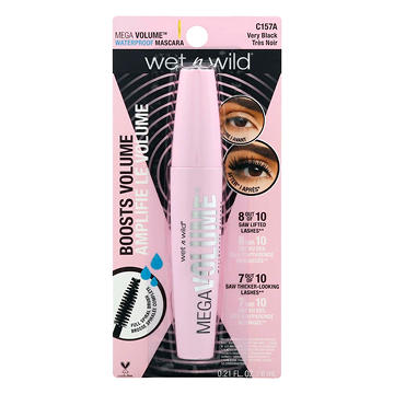 Wet n Wild Mega Volume Waterproof Mascara Very Black