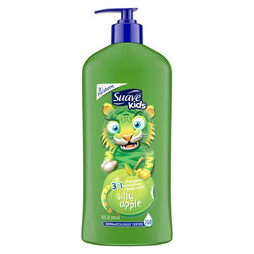 Suave Kids 3-in-1 Shampoo Conditioner & Body Wash - Silly Apple