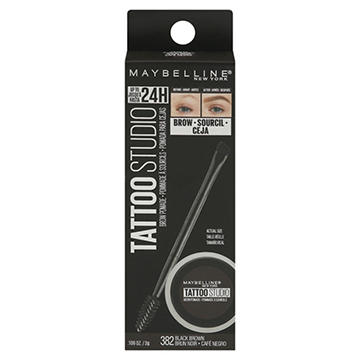 Maybelline Tattoo Studio Brow Pomade - 382 Black Brown