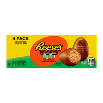Reese's Milk Chocolate Peanut Butter Eggs Easter Candy