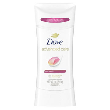 Dove Advanced Care Antiperspirant Deodorant - Rose Petals