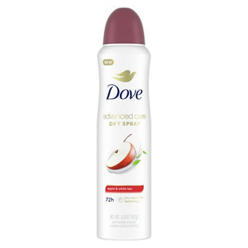 Dove Advanced Care Antiperspirant Deodorant Spray Apple & White Tea