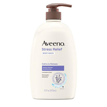 Aveeno Stress Relief Body Wash - Lavender Scent