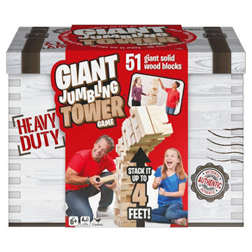 Cardinal Industries Giant Jumbling Tower Game