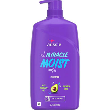 Aussie Miracle Moist Shampoo - Avocado & Jojoba Oil