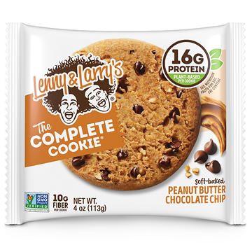 Lenny & Larry's The Complete Cookie - 16g Protein Peanut Butter Chocolate Chip