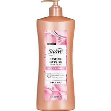 Suave Rose Oil Infusion Volumizing Shampoo