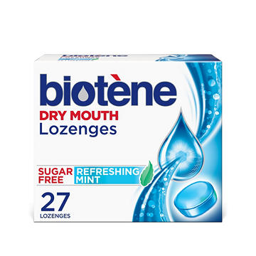 Biotene Dry Mouth Lozenges for Fresh Breath, Refreshing Mint