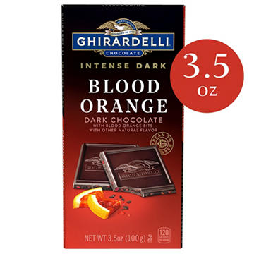 Ghirardelli Intense Dark Blood Orange Chocolate Bar
