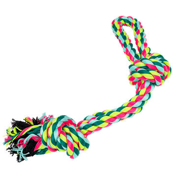 Woof & Whiskers Double Knots & Loops Rope Dog Toy