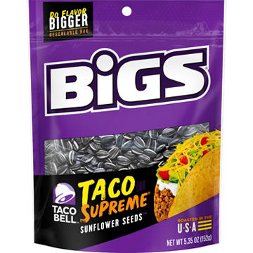 BIGS Sunflower Seeds - Taco Supreme Flavored