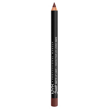 NYX Suede Matte Lip Liner Pencil, Cold Brew