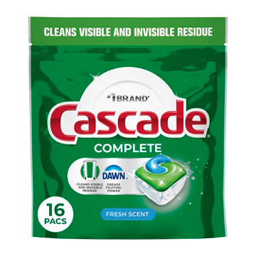Cascade Complete Dishwasher Pods, Fresh Scent