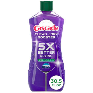 Cascade Rinse Aid Clean & Dry Booster