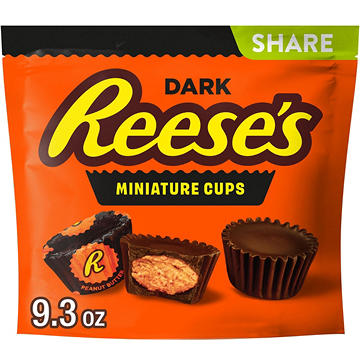 Reese's Miniatures Dark Chocolate Peanut Butter Cups Share Pack