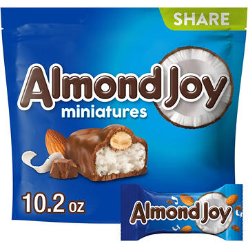Almond Joy Miniatures Coconut & Almond Chocolate Candy - Share Pack