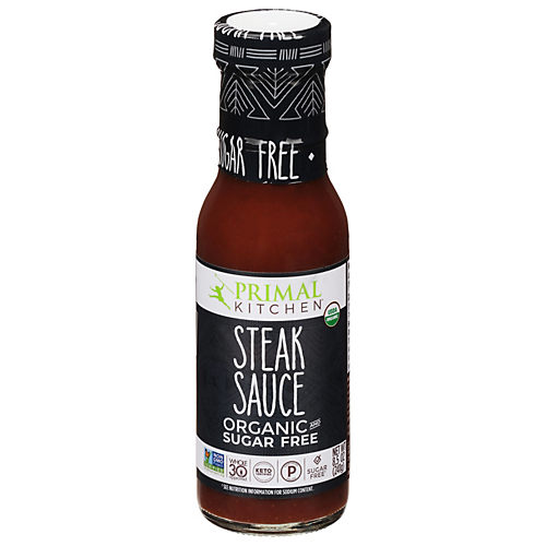 Primal Kitchen Organic and Sugar Free Steak Sauce, 8.5 oz - Kroger