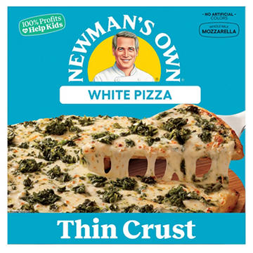 Newman's Own Thin & Crispy White Frozen Pizza
