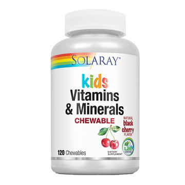 Solaray Kids' Chewable Vitamins & Minerals - Black Cherry