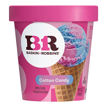 Baskin Robbins Cotton Candy Ice Cream