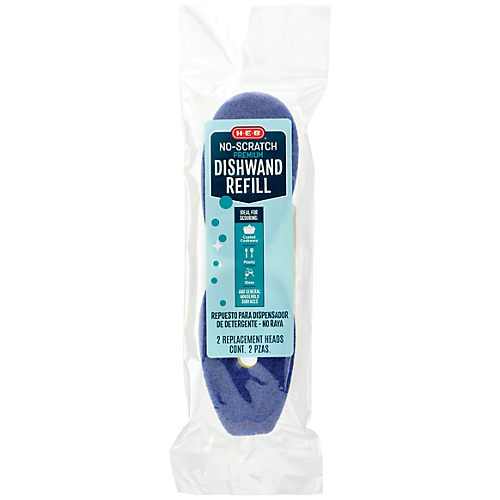 H-E-B Premium No-Scratch Dishwand - Shop Brushes at H-E-B