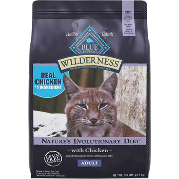Blue Buffalo Wilderness GF Dry Cat Food - Chicken