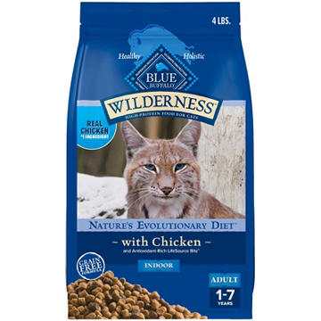 Blue Buffalo Wilderness GF Dry Cat Food - Chicken
