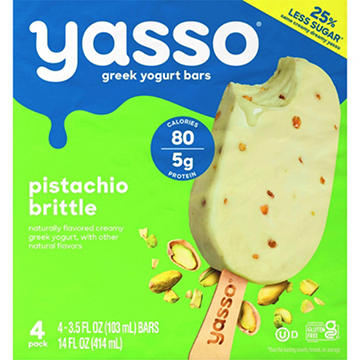 Yasso Pistachio Brittle Frozen Greek Yogurt Bars