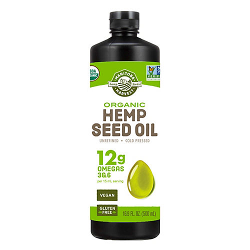 Manitoba Harvest Hemp seed Oil 120 Sgel - Organic Basic Food