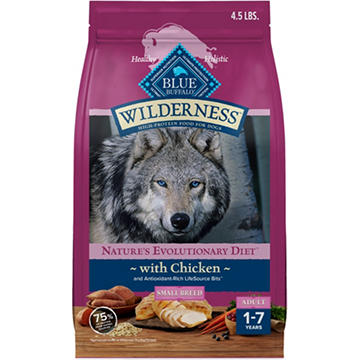 Blue Buffalo Wilderness Small Breed Dry Dog Food - Chicken