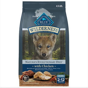 Blue Buffalo Wilderness Puppy Dry Dog Food - Chicken