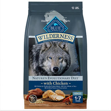 Blue Buffalo Wilderness Dry Dog Food - Chicken