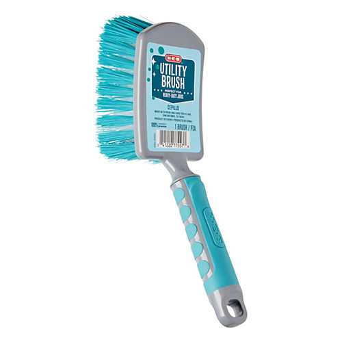 Clorox 2-in-1 Tile And Grout Brush White And Blue - Shop Brushes at H-E-B