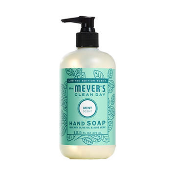 Mrs. Meyer's Clean Day Mint Liquid Hand Soap 