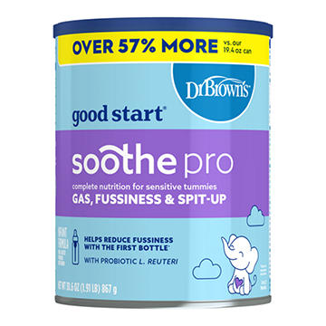 Dr. Brown's Good Start Soothe Pro Comforting Probiotics Powder Infant Formula