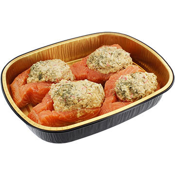 Meal Simple by H-E-B Crab-Stuffed Atlantic Salmon Fillets