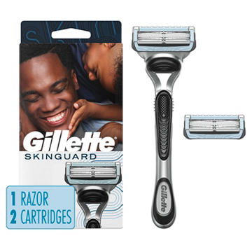 Gillette SkinGuard Razor + 2 Blade Refills