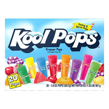 Kool Pops Freezer Bars - Assorted Flavors