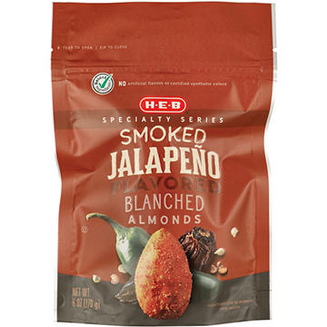 H-E-B Blanched Almonds - Smoked Jalapeño