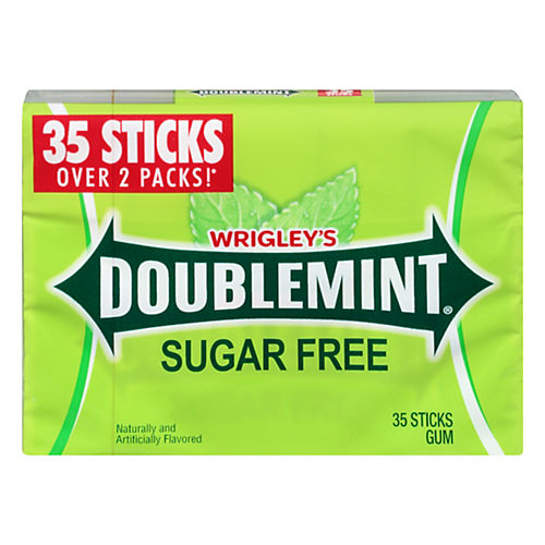 Wrigley's Doublemint Sugar Free Chewing Gum Mega Pack - Shop Gum